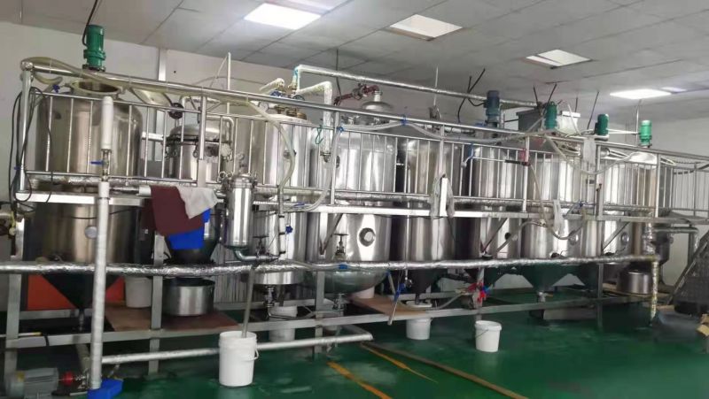 杭州1噸不銹鋼菜籽油精煉設備